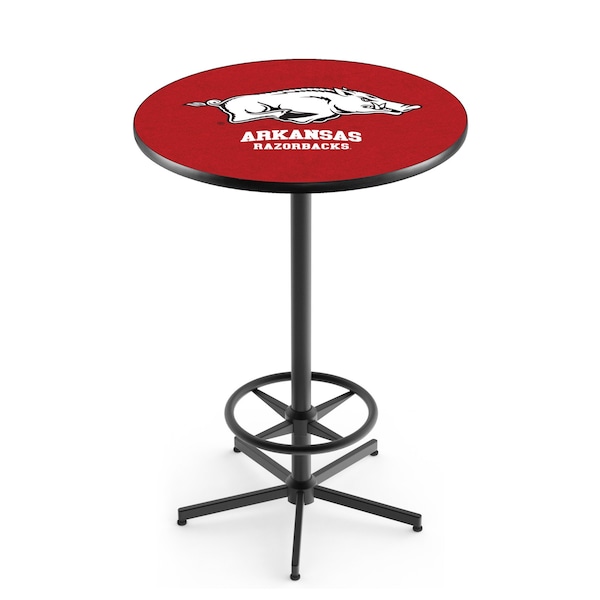 42" Black Arkansas Pub Table